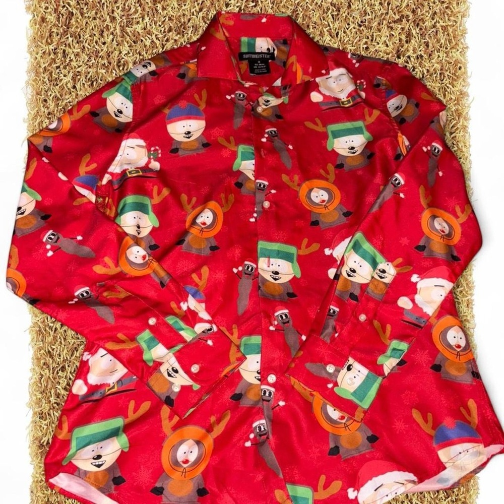 South Park Christmas Print Shirt